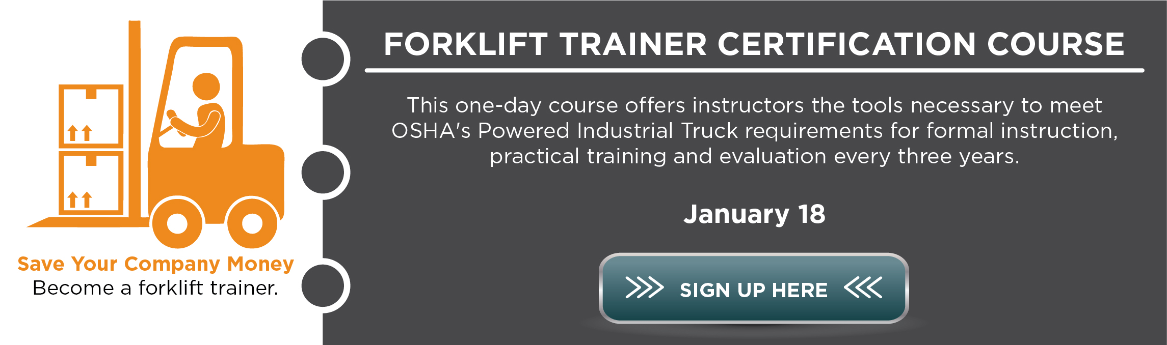 forklift certified training